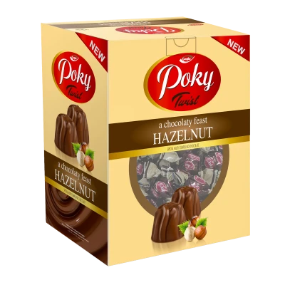 Poky Twist Fındık Aromalı Krema Dolgulu Sütlü Kokolin 2000gr